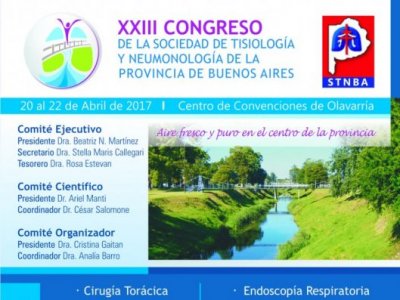 XXIII CONGRESO DE LA SOCIEDAD DE TISIOLOGÍA Y NEUMONOLOGÍA DE LA PROVINCIA DE BUENOS AIRES